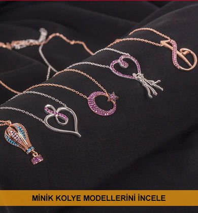 Kadın Gümüş Minik Kolye
