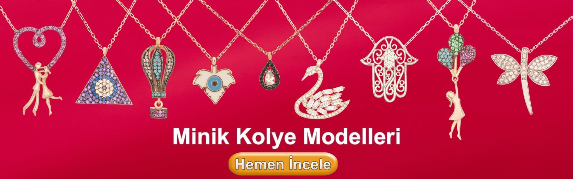 Minik Gümüş Kolye Modelleri