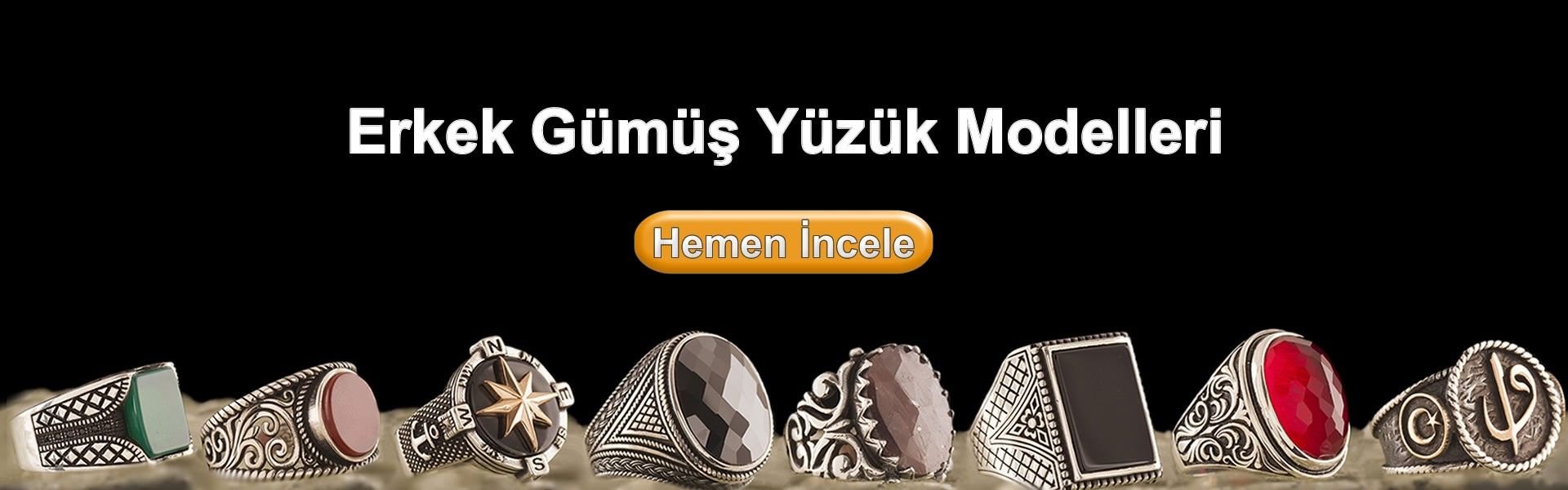 Erkek Gümüş Kolye Modelleri