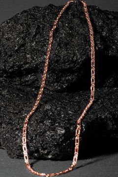 Kuşgözü Model Gümüş Zincir 3,25 mm Genişlik 65 Cm - Rose Rengi