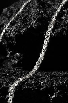 Nonna Model Gümüş Zincir 4,85 mm Genişlik