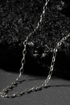 Oval Doch Model Gümüş Zincir 3,30 mm Genişlik