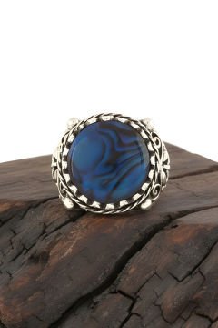 Okyanus Sedefi El İşi Hayat Ağacı Model Yüzük