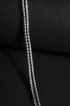 Tilki Kuyruğu Model Gümüş 3,00 mm Genişlik Bileklik