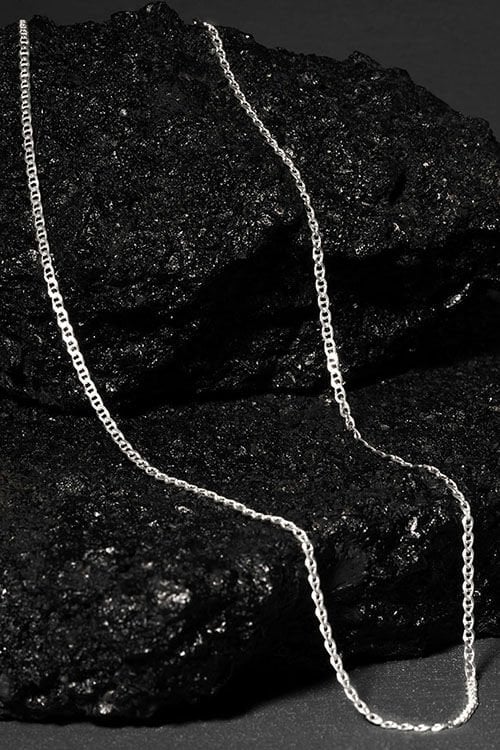 Barlı Model Gümüş Zincir 2,30 mm Genişlik