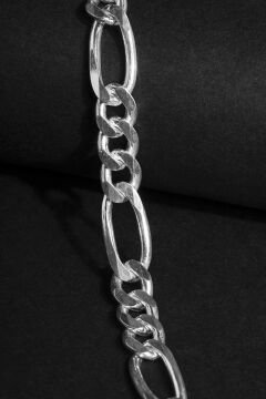 Figaro Model Gümüş 7,65 mm Genişlik Bileklik