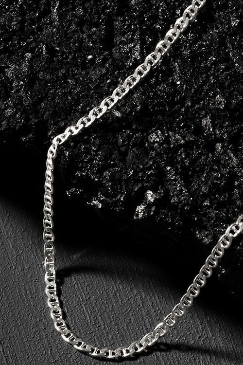 Barlı Model Gümüş Zincir 3,25 mm Genişlik