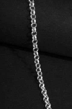 Doch Model Gümüş 3,75 mm Genişlik Bileklik