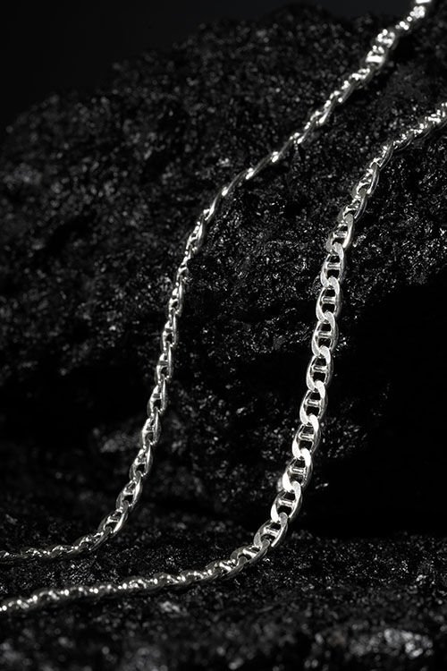 Barlı Model Gümüş Zincir 3,90 mm Genişlik