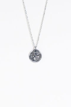 Antik Roma Figürlü Minimal Gümüş Kolye