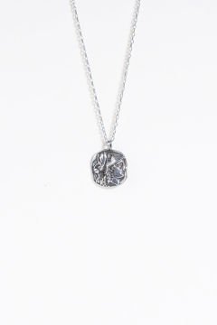 Antik Roma Figürlü Minimal Gümüş Kolye