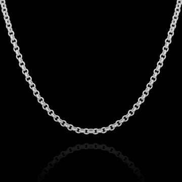 Doch Model Gümüş Zincir 2,00 mm Genişlik