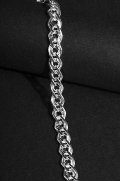 Nonna Model Gümüş 7,50 mm Genişlik Bileklik