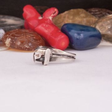 Taşsız El İşi Özel Tasarım Gümüş Yüzük