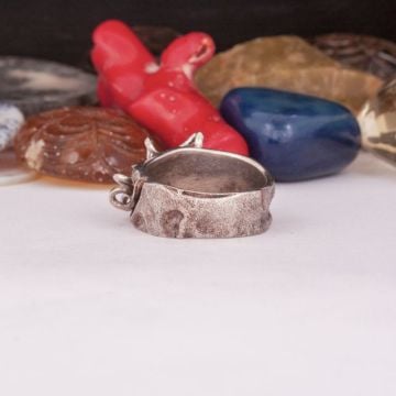 Ay Taşı Taşlı El İşi Model Özel Tasarım Yüzük