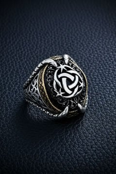 Pençe Model Teşkilat-ı Mahsusa Gümüş Yüzük