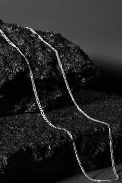 Figaro Model Gümüş Zincir 2,20 mm Genişlik