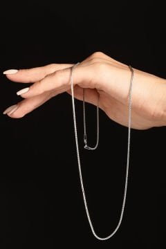 Spiga Model Gümüş Zincir 1,50 mm Genişlik