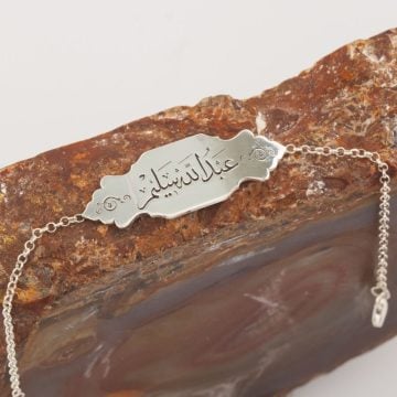 İsimli Gümüş Bebek Künyesi