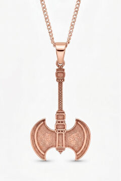 Balta Model 925 Ayar Gümüş Kolye Rose Rengi
