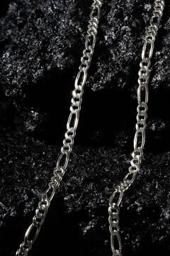 Figaro Model Gümüş Zincir 5,50 mm Genişlik