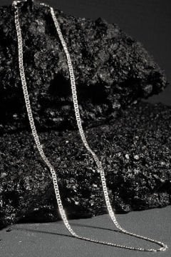 Barlı Forsa Model Gümüş Zincir 2,50 mm Genişlik