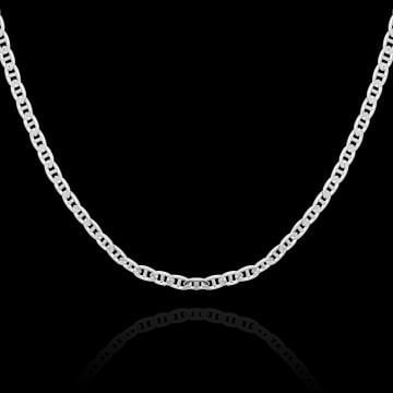 Barlı Forsa Model Gümüş Zincir 2,50 mm Genişlik