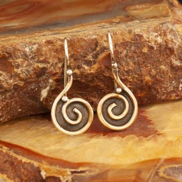 Özel Tasarım El İşi Gümüş Küpe