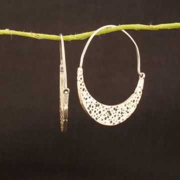 Özel Tasarım El İşi Gümüş Küpe