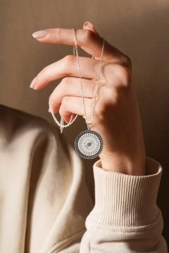 Otuz Beş Besmele Kazıma Gümüş Unisex Kolye