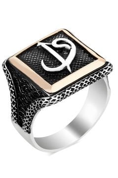 Kare Model Vav-Elif Gümüş Yüzük