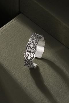 Özel Tasarım Model Ayarlanabilir Gümüş Yüzük