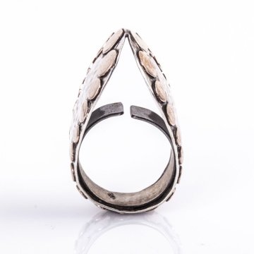 Taşsız El İşi Gümüş Yüzük