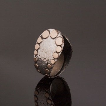 Taşsız El İşi Gümüş Yüzük