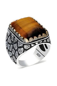 Kaplangözü Taşlı Gümüş Yüzük