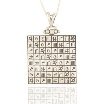 Celcelüti-ye Vefki Kazıma Gümüş Kolye