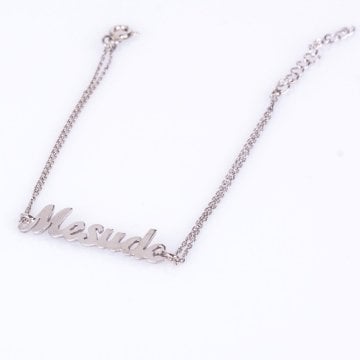 İsimli Gümüş Bileklik