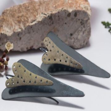 Çilek Model Gümüş Küpe