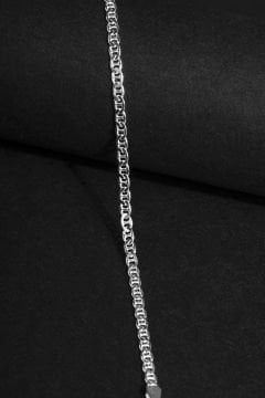 Barlı Forsa Model Gümüş 2,50 mm Genişlik Bileklik