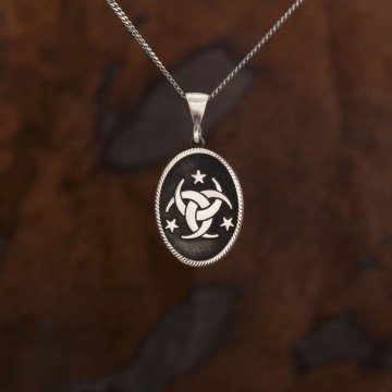 Teşkilat-ı Mahsusa Model Gümüş Kolye