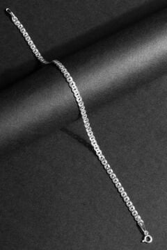 Nonna Model Gümüş 3,75 mm Genişlik Bileklik