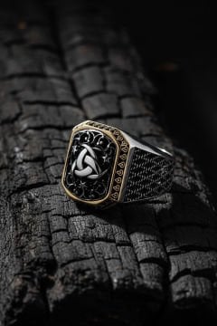 Teşkilat-ı Mahsusa Model Taşsız Gümüş Yüzük