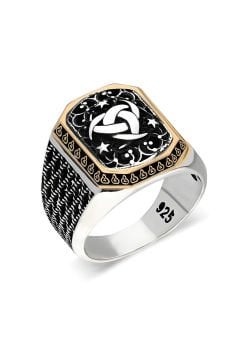 Teşkilat-ı Mahsusa Model Taşsız Gümüş Yüzük