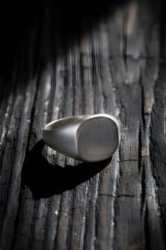 Mat Sade Model Gümüş Erkek Şövalye Yüzüğü