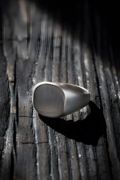 Mat Sade Model Gümüş Erkek Şövalye Yüzüğü