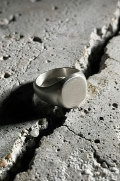 Mat Sade Model Gümüş Erkek Şövalye Yüzüğü