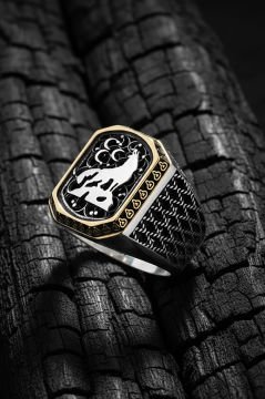 Bozkurt Model Taşsız Gümüş Yüzük