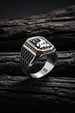 Bozkurt Model Taşsız Gümüş Yüzük