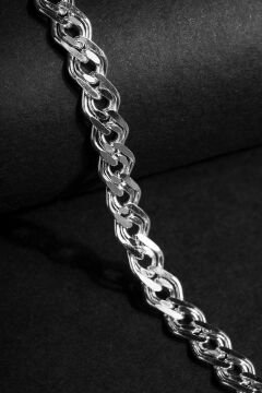 Nonna Model Gümüş 6,10 mm Genişlik Bileklik