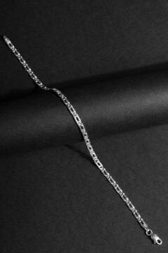 Kuşgözü Model Gümüş 3,30 mm Genişlik Bileklik